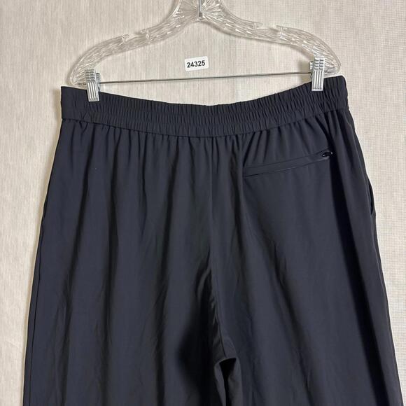 Athleta Women's Size 16 Black High Rise Wide Leg Pleated Pinnacle Trouser Pants - Picture 4 of 15